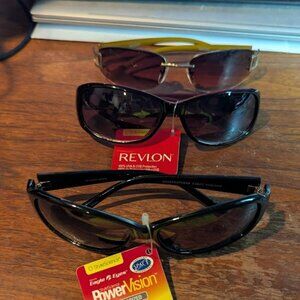 Three Pairs Of Revlon Sunglasses